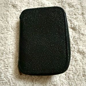 Unbranded Black Moroccan Leather Key & Card Holder